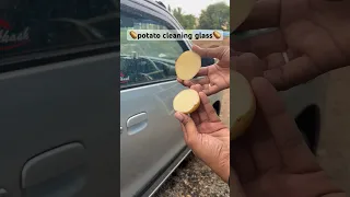 🥔Car glass cleaning potato 🥔