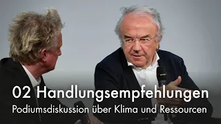 Handlungsempfehlungen für das Bauwesen — Teil 2 der Podiumsdiskussion zu Klima und Ressourcen