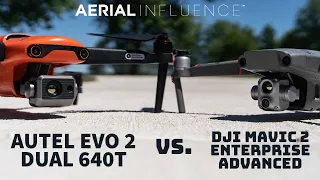 DJI Mavic 2 Enterprise Advanced Vs. Autel Evo 2 Dual 640T