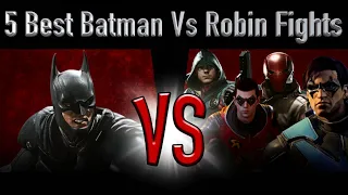 5 Best Batman Vs Robin Fights