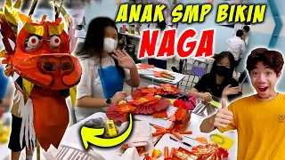 GILA !! ANAK SMP BIKIN 4 NAGA IMLEK DI SEKOLAH XAVIER ? PAWAI NAGA ! Vlog Lucu | CnX Adventurers