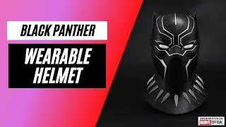 Black Panther Wearable Helmet Prop Replica