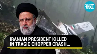 Raisi Chopper Crash: Iranian President & FM ‘Killed’ As First Footage Of Crashed Helicopter Emerges