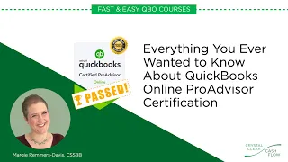 2022 QuickBooks Online ProAdvisor Certification: Everything You Ever Wanted to Know (& How to Pass!)