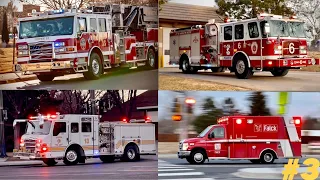 Colorado Fire Trucks & EMS Responding Compilation #3