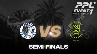 Miami Event 1 - Sunday Semi-finals - Toronto Polar Bears vs New York Atlantics Men