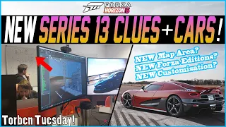 Forza Horizon 5 - NEW Series 13 CLUES & Cars! - New Map Area? New Rims? & Much More!