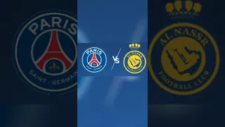 Az utolsó Cristiano Ronaldo és Lionel Messi meccs - Al Nassr VS PSG #shorts