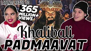 THE ENDING Blew OUR MIND🤯 Latinos react to Padmaavat: Khalibali