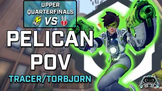 [Pelican POV] M80 vs FMCL - Upper Quarterfinals - NA Main Event - OWCS Stage 2