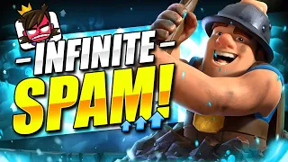 IMPOSSIBLE TO DEFEND THIS!! #1 BEST MINER DECK in CLASH ROYALE!!