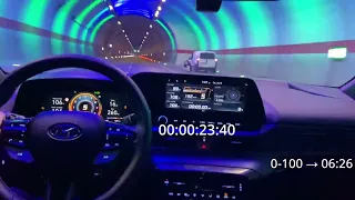 0-100 - 200 |  Hyundai i20 N  1.6 T-GDI  | Acceleration | [HD] [TR]