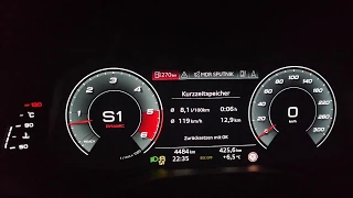 Audi A6 3.0TDI (50TDI) 286PS Topspeed /Acceleration 0-250km/h