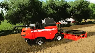 Farming Simulator 22 / Уборка рапса комбайном PALESSE GS3219