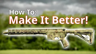 How to make an AR15 more accurate. Might surprise you!