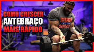 COMO CRESCER ANTEBRAÇO MAIS RÁPIDO [TREINO COMPLETO]