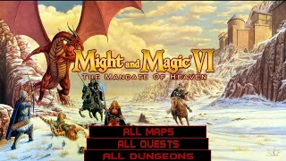 Might and Magic VI - The Mandate of Heaven | 100% Full Game | Longplay Walkthrough No Commentary