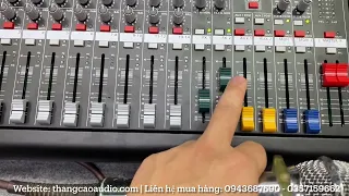 Chưa Ai Từng Chia Sẻ - Thông Số Echo và Reverb trên Mixer Dynacord CMS1000