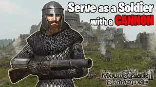 Can this HOPELESS SIEGE DEFENCE be saved with a CANNON!? | Modded Mount and Blade 2: Bannerlord