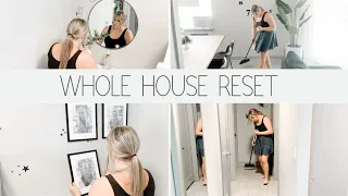 WHOLE HOUSE RESET 2022 || SPEED CLEANING MOTIVATION 2022 || SIMPLY DESIGNED