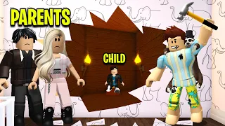 Child Was MISSING In WALLS.. I Had To Save Him! (Roblox)