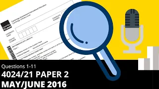 O Level Math D May June 2016 Paper 2 4024/21