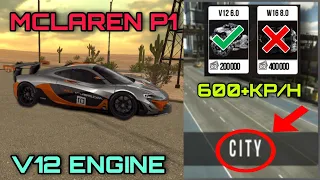 mclaren p1 | new best gearbox | v12 engine | new update 2022 car parking multiplayer