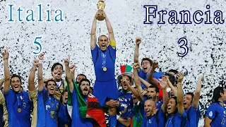 Italia - Francia 5-3(CARESSA) FINALE MONDIALE 2006