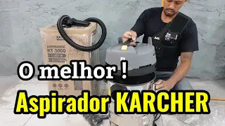 Aspirador de pó Karcher NT 3000 / #review #dicas #tutorials #aspiradordepó #limpeza #casa #carro