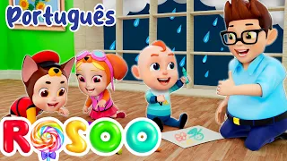 Divirta-se dentro de casa! Higiene Pessoal | Rosoo em Português - Músicas Infantis