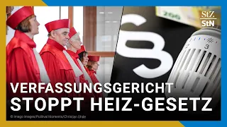 Heizungsgesetz: Verfassungsgericht stoppt Abstimmung im Bundestag