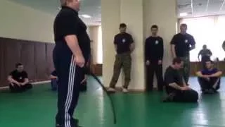 SYSTEMA cossack whip strikes by Master Mikhail V. RYABKO.