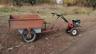 Как управлять мотоблоком | Переключать передачи и включить заднюю скорость ?