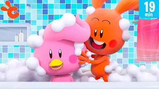 Bath time with Cueio the Bunny | Cueio and Friends Cartoons for Kids