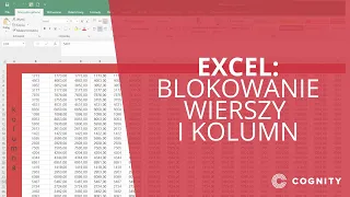 Excel: Blokowanie wierszy i kolumn