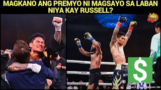 Magkano Ang Premyo Ni Magsayo Sa Laban Niya kay Russell?