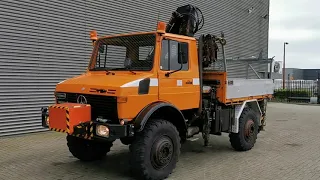 Unimog U1700 4x4 Hiab 071 A WCH