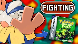 Can I Beat Emerald Kaizo With Only Fighting Type Pokemon?! (Hardest Rom Hack Ever)