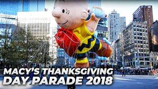 ⁴ᴷ Full Macy's Thanksgiving Parade 2018 from Columbus Circle