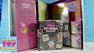 Disney Doorables Academy Campus Crew Lockers Blind Baag Opening | PSToyReviews