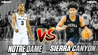 Notre Dame KNOCKS OUT Sierra Canyon from the CIF D1 State Playoffs 😤 | HIGHLIGHTS 🎥