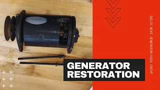 Generator restoration from start to finish.