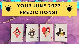 ☀🌡JUNE 2022 TAROT PREDICTION - Pick a Card Reading