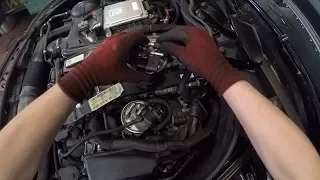 Mercedes-Benz C 220 CDI (OM651) - Changing the Diesel Filter