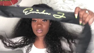 How to get a super realistic frontal wig install with no glue or gel | HAIRBYERICKAJ.COM