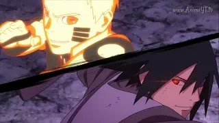 Naruto y Sasuke vs Momoshiki「AMV」-Skillet - Hero