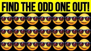 Only Genius Can Find The Odd Emoji Out 🌳 Odd One Out 🌳 Puzzles #35