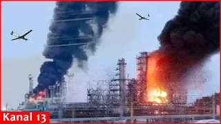 Oil refining in Russia dropped to nearly yearly minimum due to drone attacks