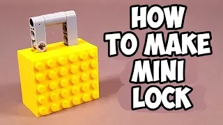 How to make a LEGO LOCK