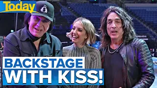 Brooke goes backstage with KISS at final Aussie tour | Today Show Australia